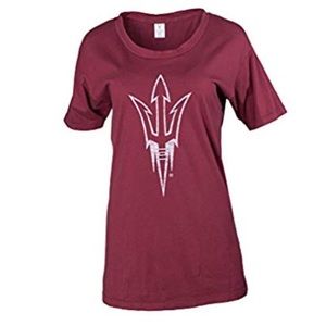 Arizona State Sun Devils Jolie Luxurious Tee NWT M